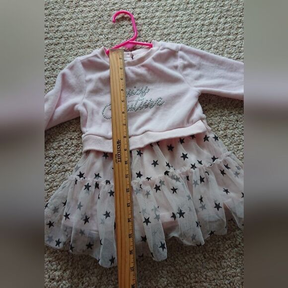 Juicy Couture light pink Little Girl's Logo Dress size 18M - Picture 9 of 10